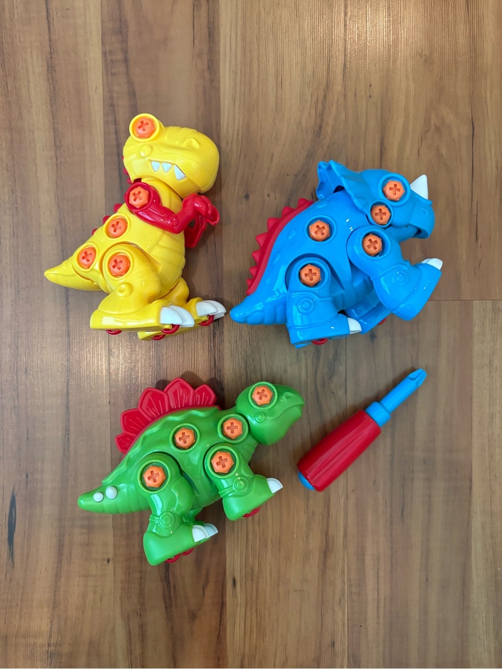 Take-Apart Dinosaurs - Set of 3